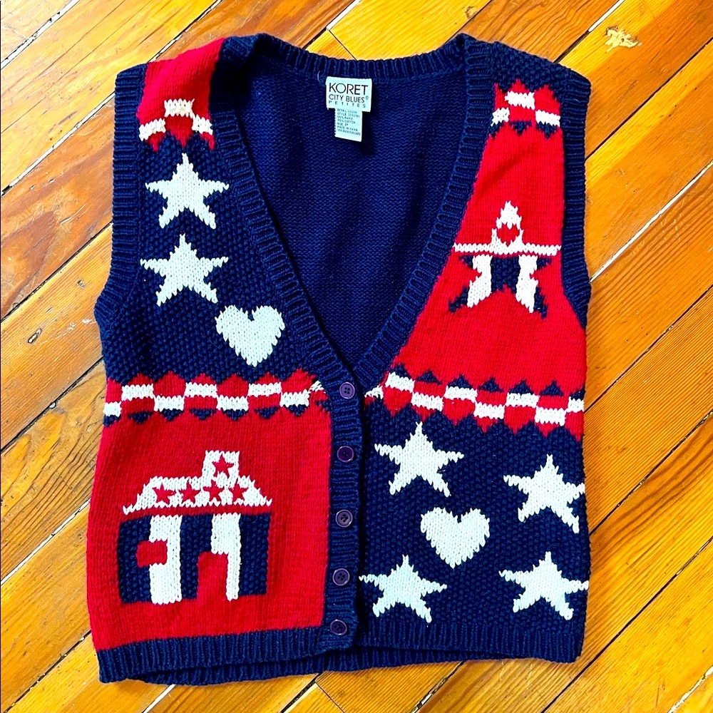 🇺🇸American Sweater Vest 🇺🇸